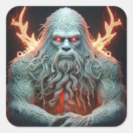 Adesivo Quadrado Sasquatch Celta