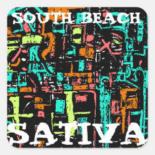 ADESIVO QUADRADO SATIVA PRAIA SUL