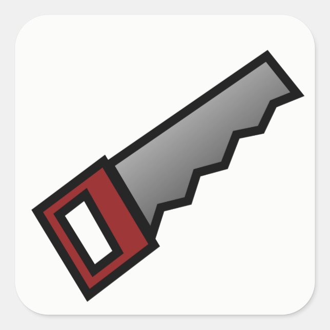 Adesivo Quadrado Saw (Frente)