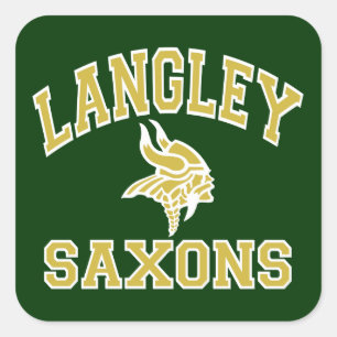 Adesivo Quadrado Saxões de Langley