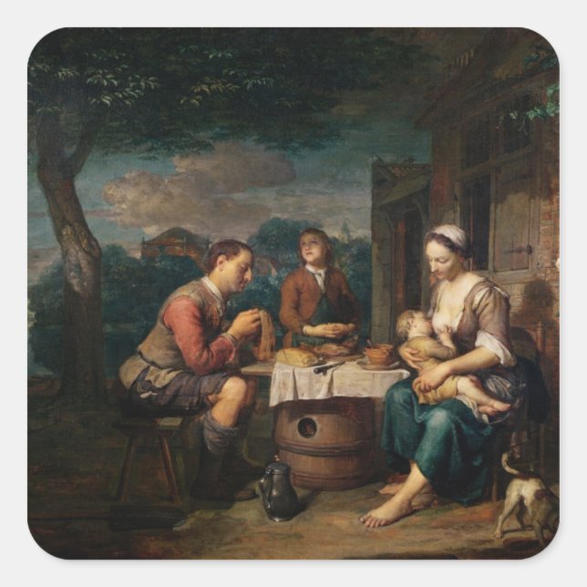 Adesivo Quadrado Say Grace (Frente)