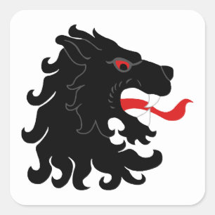 Adesivo Quadrado SCA An Tir Populace Crachá Sticker