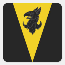 Adesivo Quadrado SCA Artemisia Populace Crachá Sticker