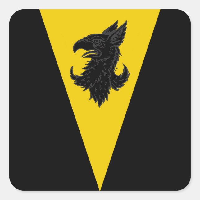 Adesivo Quadrado SCA Artemisia Populace Crachá Sticker (Frente)