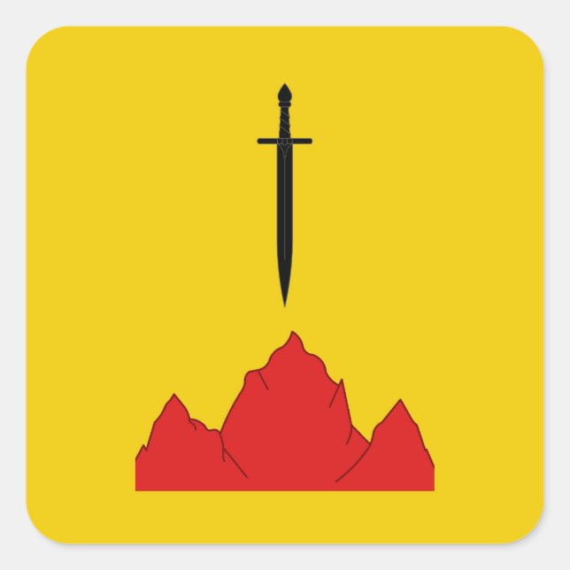 Adesivo Quadrado SCA Isenfir Populace Crachá (Frente)