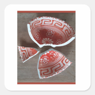 Adesivo Quadrado scherben Griechenland 