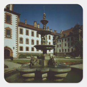 Adesivo Quadrado Schloss Elisabethenburg, Meiningen
