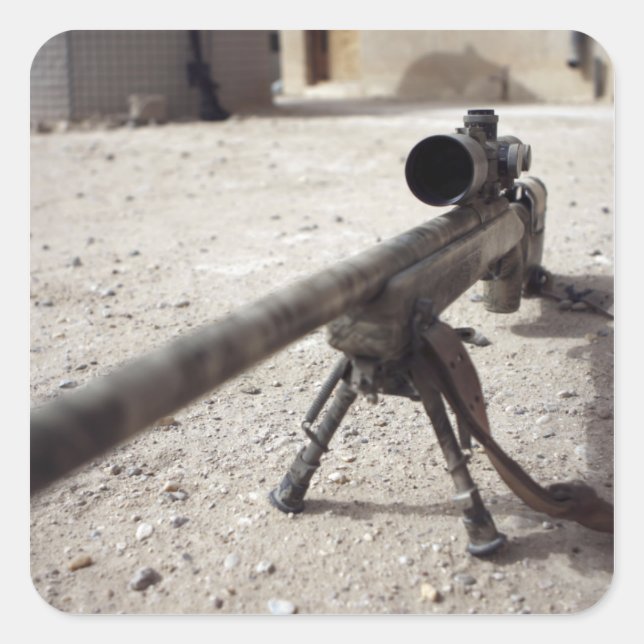 Adesivo Quadrado Schmidt & Bender M- 854155 DS (Frente)