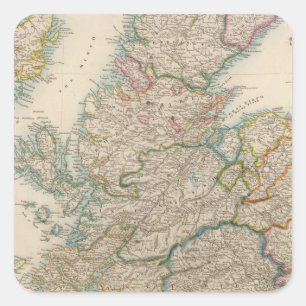 Adesivo Quadrado Scotland 3