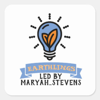 Adesivo Quadrado Scrimo Team Earthling