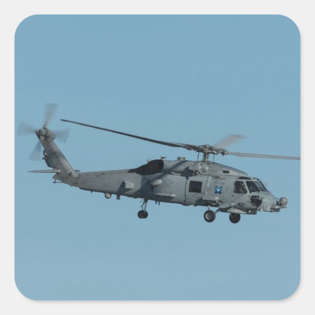 Adesivo Quadrado Seahawk MH-60R (Frente)