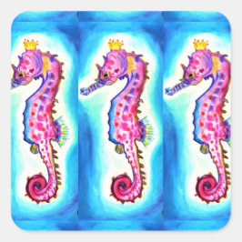 Adesivo Quadrado SEAHORSE Stickers