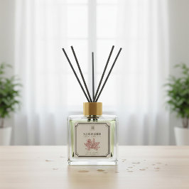 Adesivo Quadrado Seaweed Reed Diffuser Label