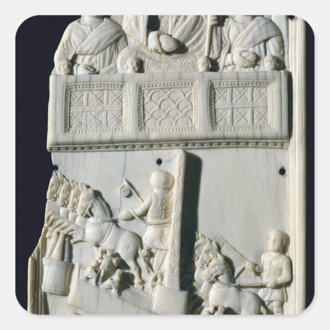 Adesivo Quadrado Seção de um díptico (Frente)