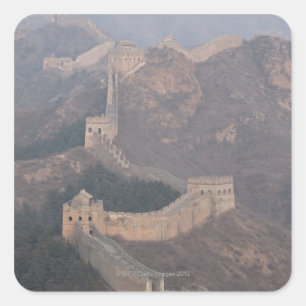 Adesivo Quadrado Seção Jinshanling, Muro Excelente da China
