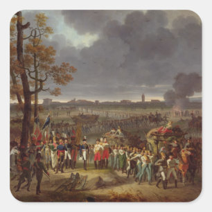 Adesivo Quadrado Segundo Cerco de Mântua