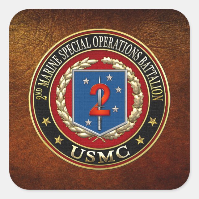 Adesivo Quadrado segundo MSOB [3D] (Frente)