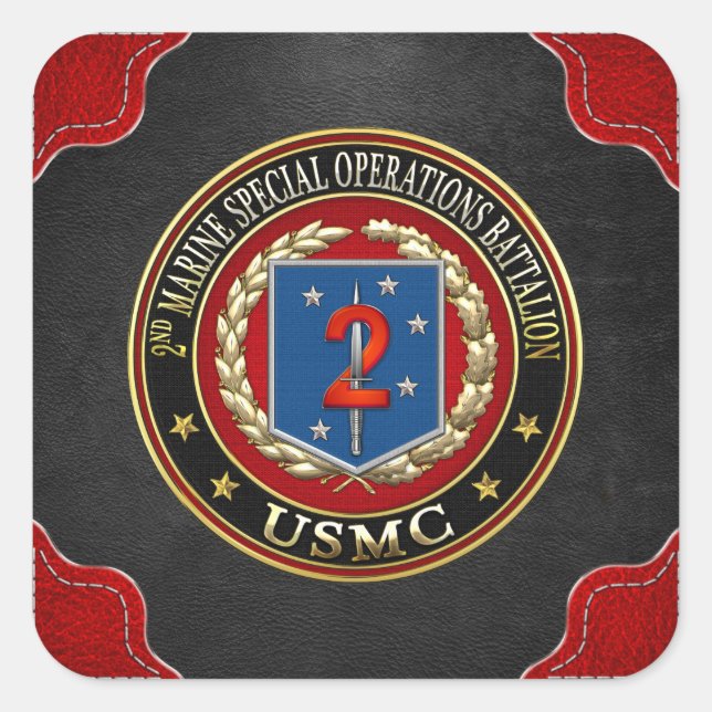 Adesivo Quadrado segundo MSOB [3D] (Frente)