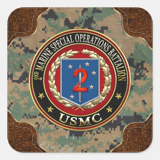 Adesivo Quadrado segundo MSOB [3D] (Frente)