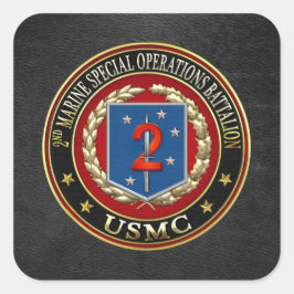 Adesivo Quadrado segundo MSOB [3D]