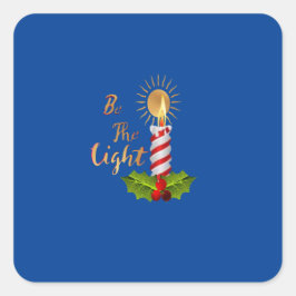 Adesivo Quadrado Seja a luz