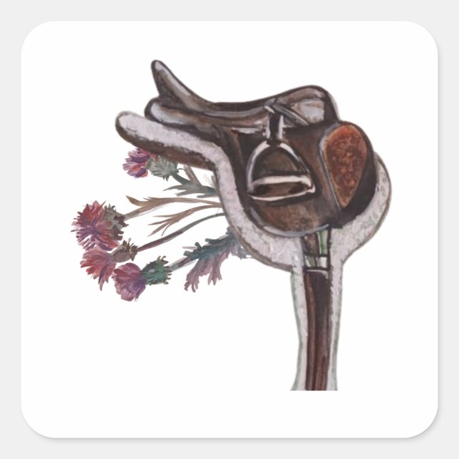 Adesivo Quadrado sela (Frente)