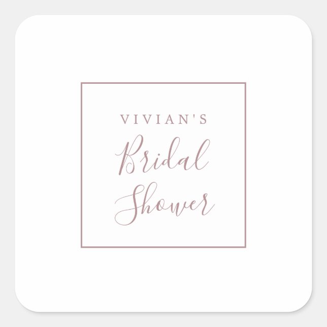 Adesivo Quadrado Selagens de envelopes de Chá de panela Dourado min (Frente)