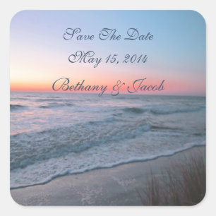 Adesivo Quadrado Selantes de envelopes de visualização frontal da p