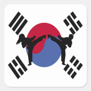 Adesivo Quadrado Seletor de retângulo TaeKwonDo