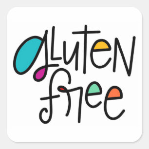 Adesivo Quadrado Sem Gluten