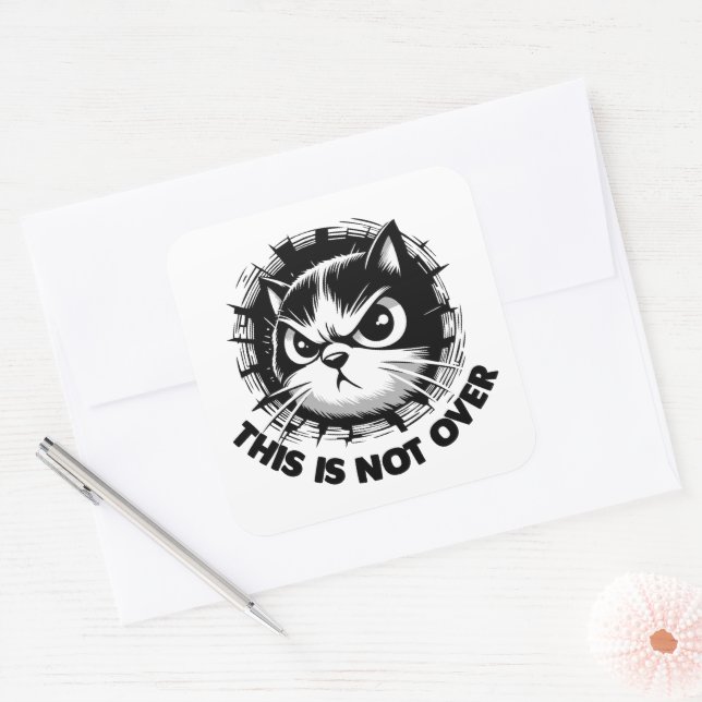 Adesivo Quadrado Sem más de 2 (Envelope)