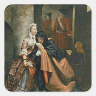 Adesivo Quadrado Senhor Nithsdale, escape da torre