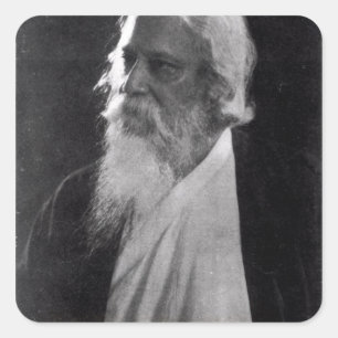Adesivo Quadrado Senhor Rabindranath Tagore
