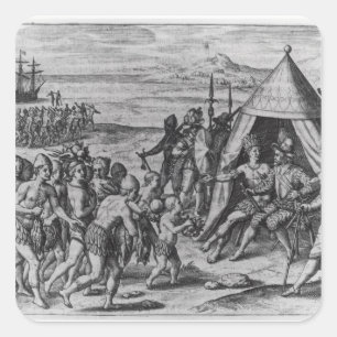 Adesivo Quadrado Senhor Walter Raleigh