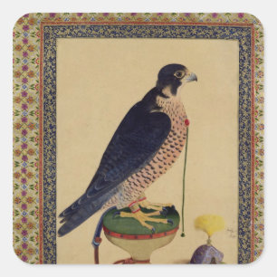 Adesivo Quadrado Senhora E-14 Falcão, de um Moraqqa