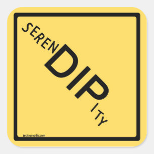 Adesivo Quadrado SerenDIPity Stickers