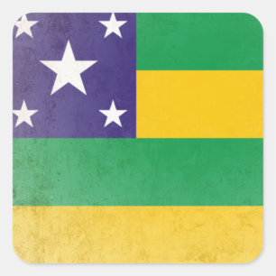 Adesivo Quadrado Sergipe