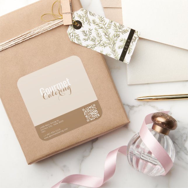 Adesivo Quadrado Servi (Presentear)