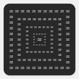 Adesivo Quadrado Seu logotipo ou qualquer Design/imagem   Padrão ao