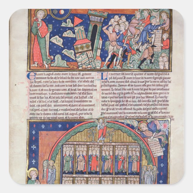 Adesivo Quadrado Sexto Selo (Frente)