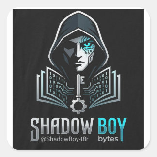 Adesivo Quadrado shadowboy