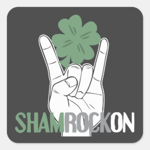Adesivo Quadrado ShamRockOn