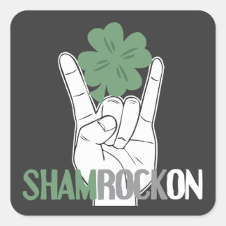 Adesivo Quadrado ShamRockOn