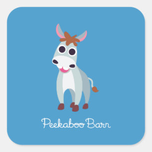 Adesivo Quadrado Shane, o Donkey