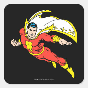 Adesivo Quadrado Shazam Soar