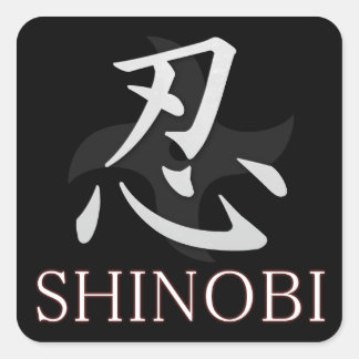 Adesivo Quadrado SHINOBI Stickers