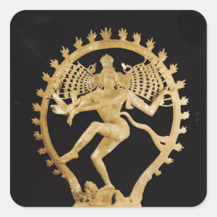 Adesivo Quadrado Shiva Nataraja