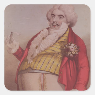 Adesivo Quadrado Signor Lablache como o Dr. Dulcamara