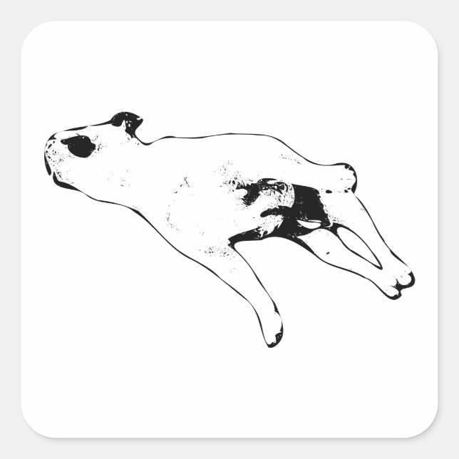 Adesivo Quadrado Silent Sleigh-Eve Stretch (Frente)