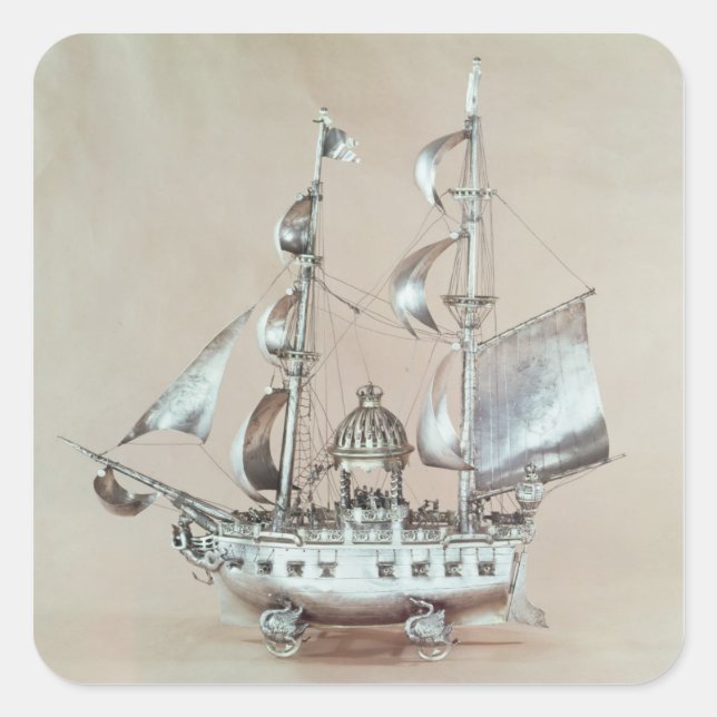 Adesivo Quadrado Silver Nef (Frente)